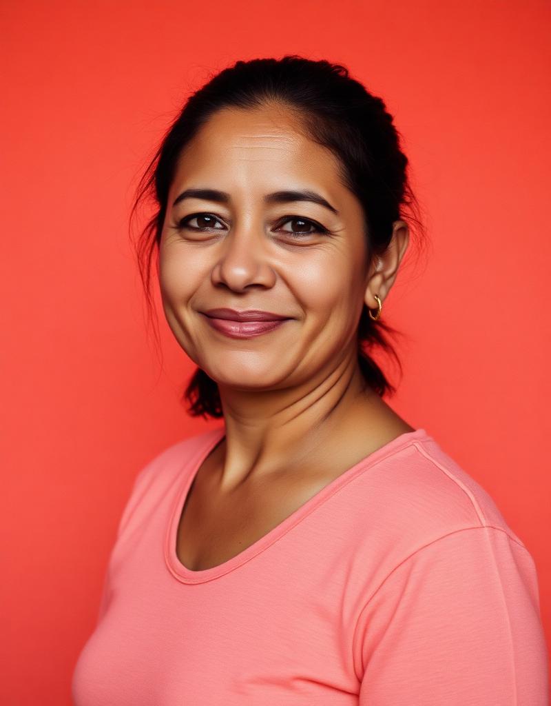 Portrait of Ana, Teacher, Comas