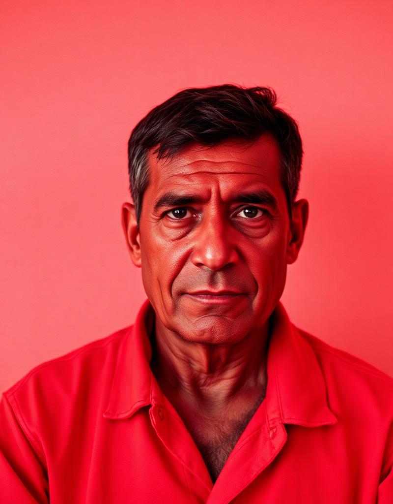 Portrait of Carlos, Mototaxi driver, Villa El Salvador